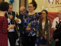 Katarzyna Dąbek odbiera trzecią nagrodę