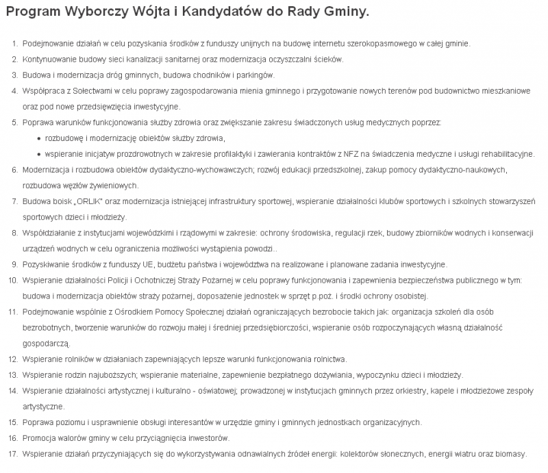 Program Gabriela Lesiczki