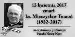 Zmarł ks. Mieczysław Tomoń